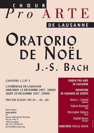 Oratorio de Noël