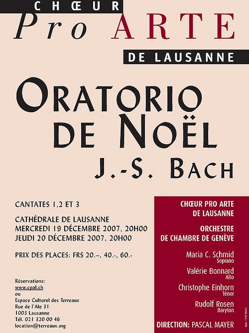 Oratorio de Noël