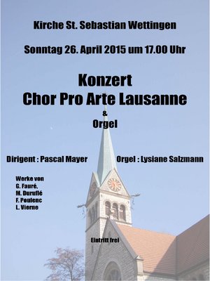 Concert à Wettingen