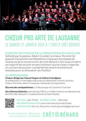 Concert de soutien