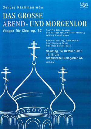 Vêpres de Rachmaninoff - Bremgarten