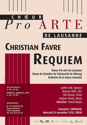 Requiem de Christian Favre