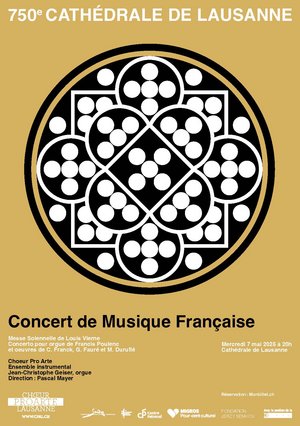 Musique française pour le 750e de la cathédrale de Lausanne