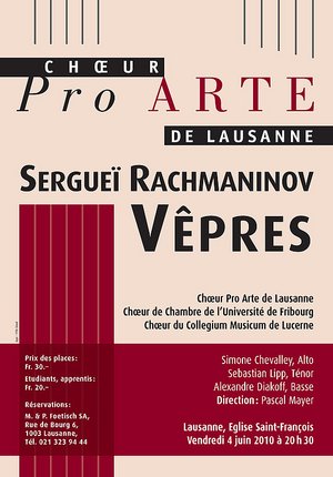 Les vêpres de Rachmaninov